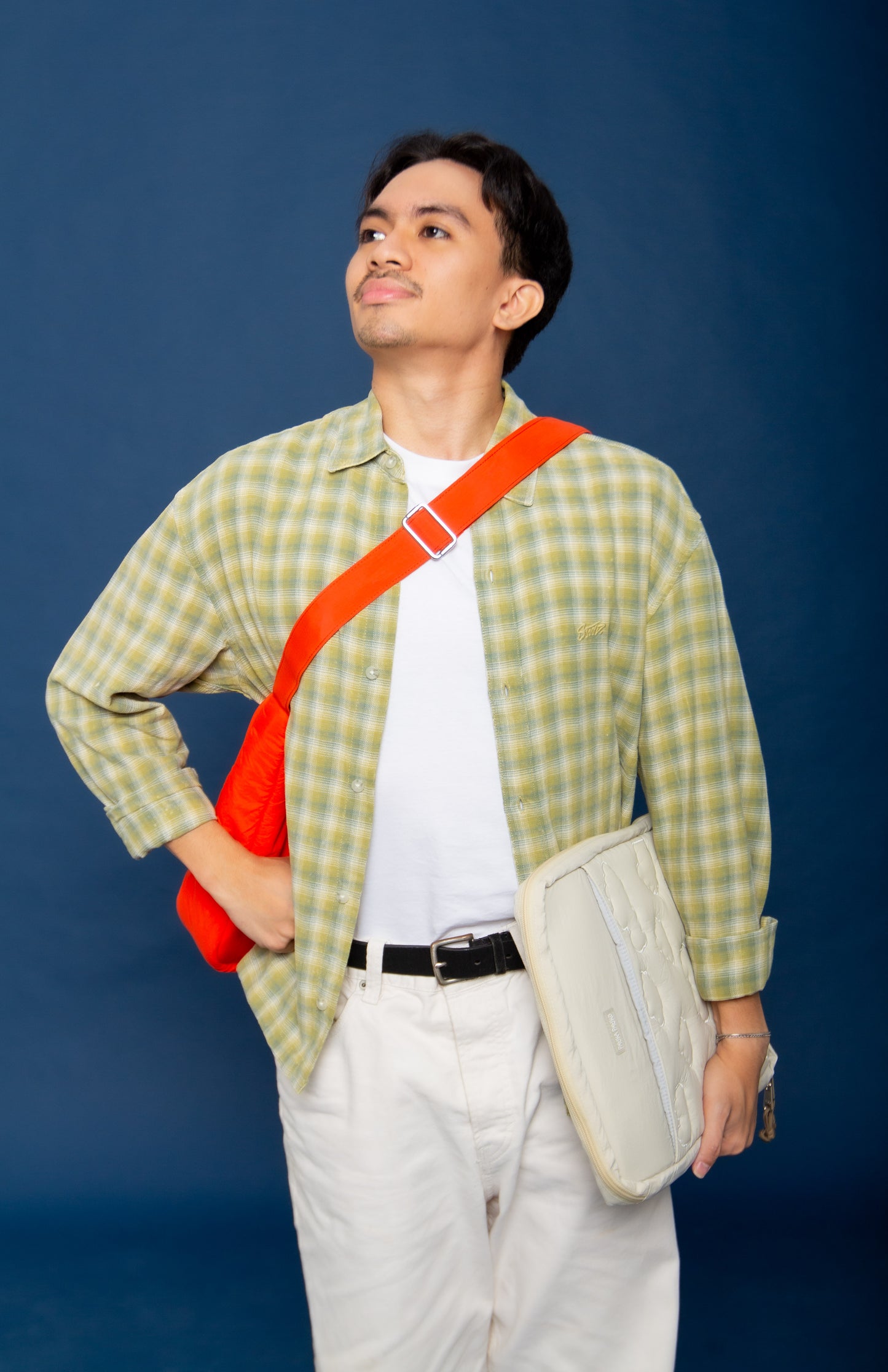 Puffer Laptop Case in Comforting Beige