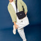 Medium Puffer Bag in Mysterious Black