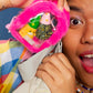 Trinket & Things Pouch in Blazing Pink