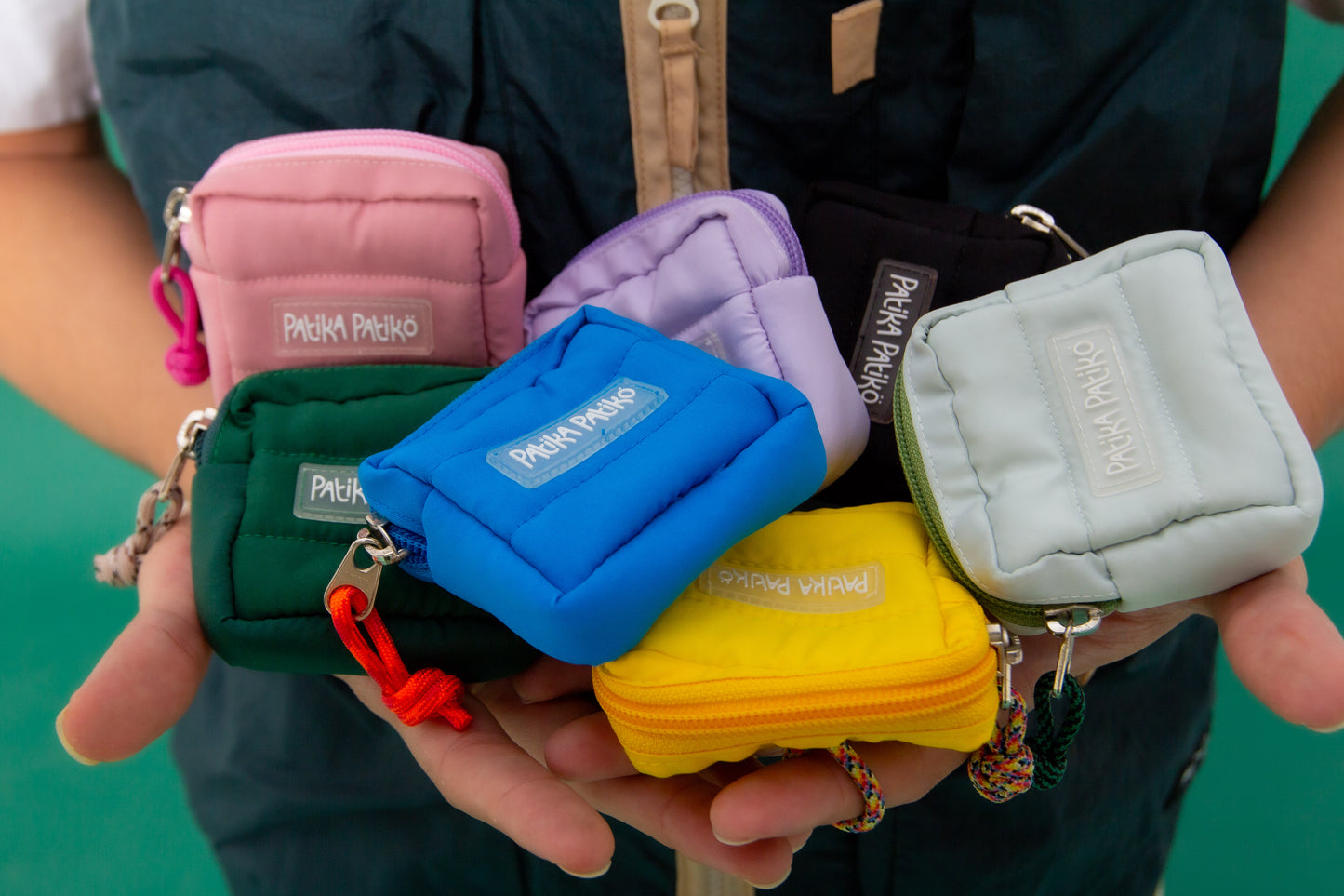 Mini Puffer Pouch in Joyful Sunkist