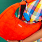 Puffer Messenger Bag in Healthy Salmon