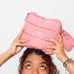 Medium Puffer Bag in Lovely Pink