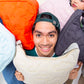 Puffer Messenger Bag in Comforting Beige