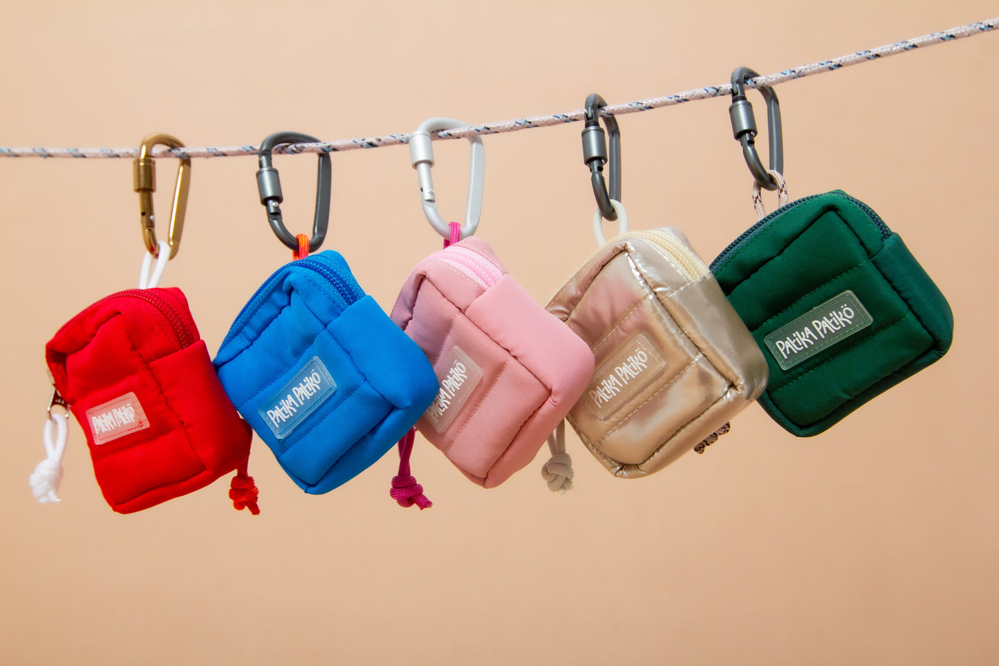 Mini Puffer Pouch in Confident Cerulean