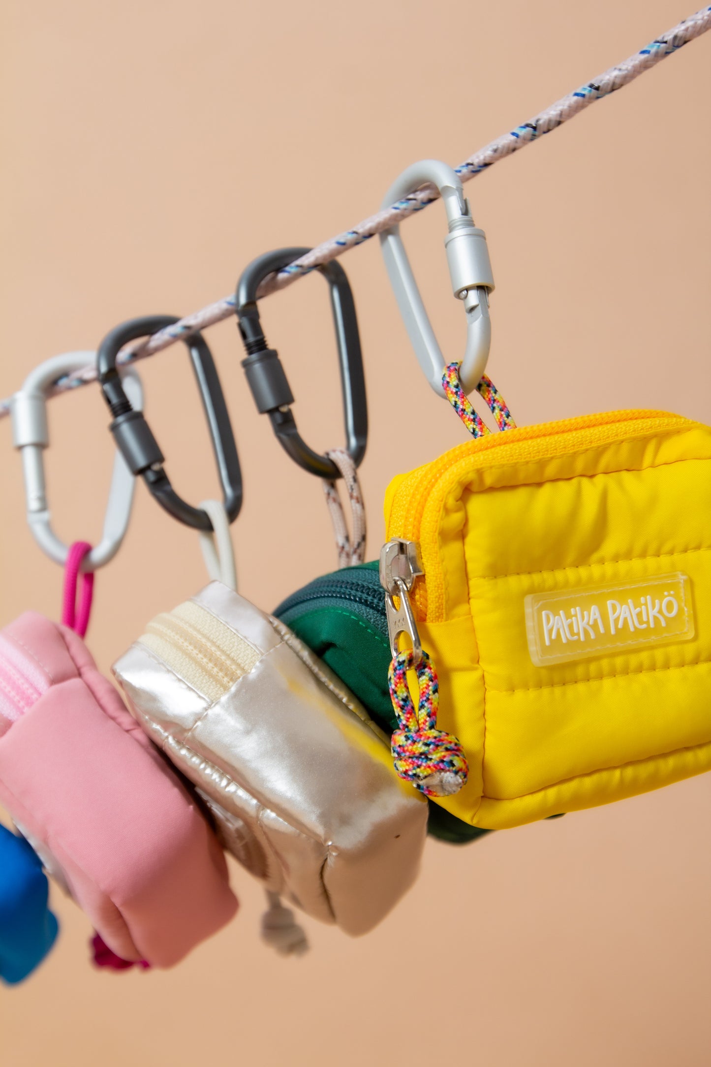 Mini Puffer Pouch in Joyful Sunkist