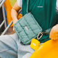 Medium Puffer Bag in Wisdom Sage