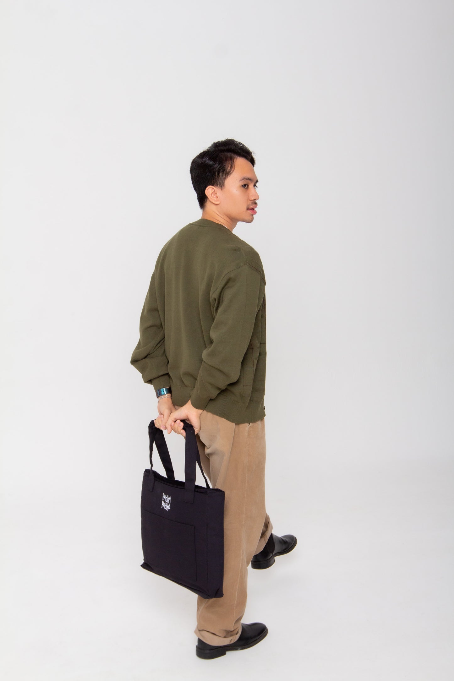Everyday Multi Tote Bag in Mysterious Black