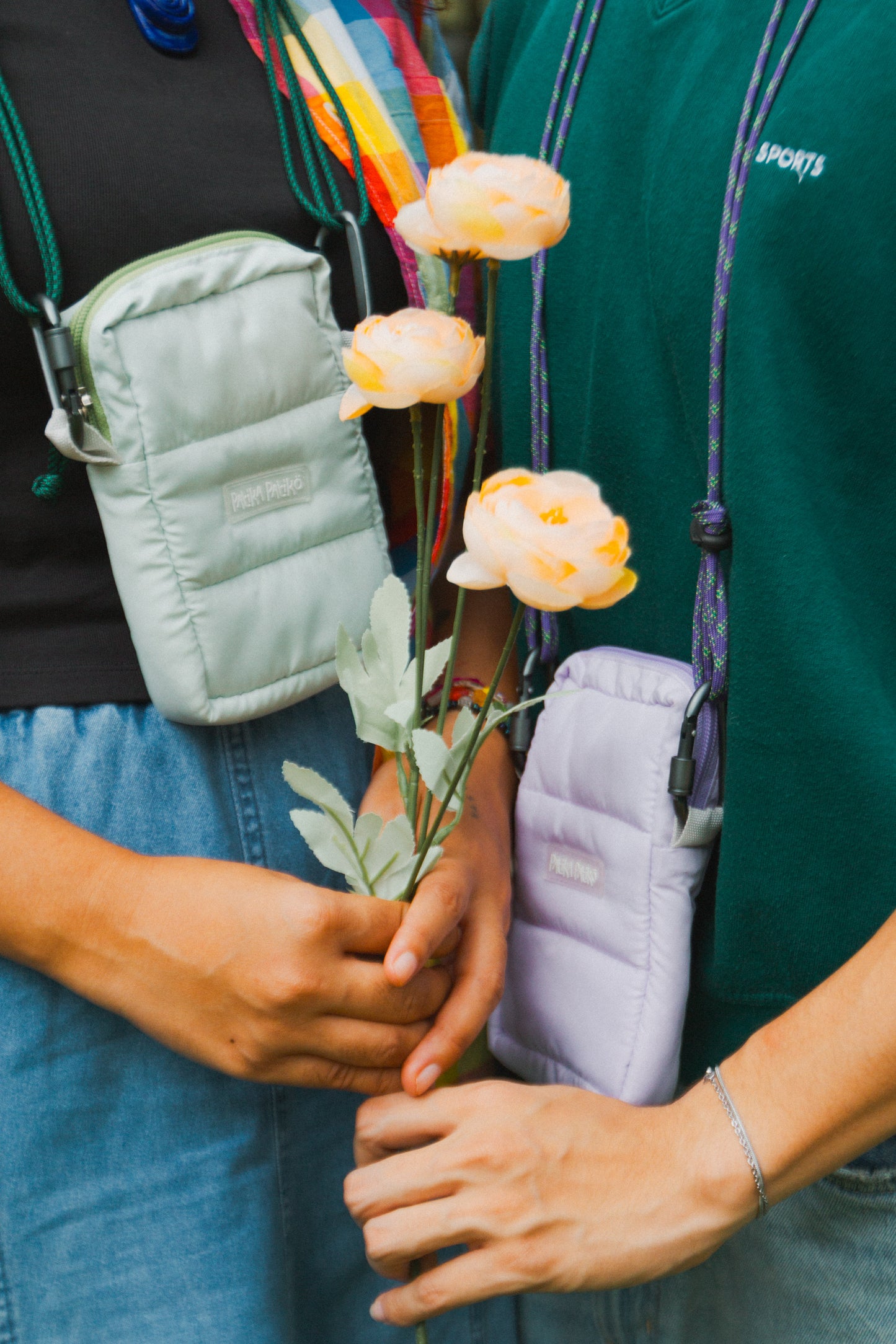 Digital Puffer Pouch in Soothing Lilac