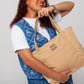 Everyday Multi Tote Bag in Peanut Butter