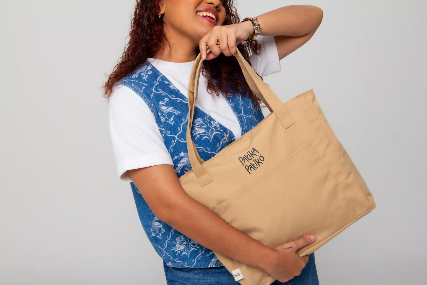 Everyday Multi Tote Bag in Peanut Butter
