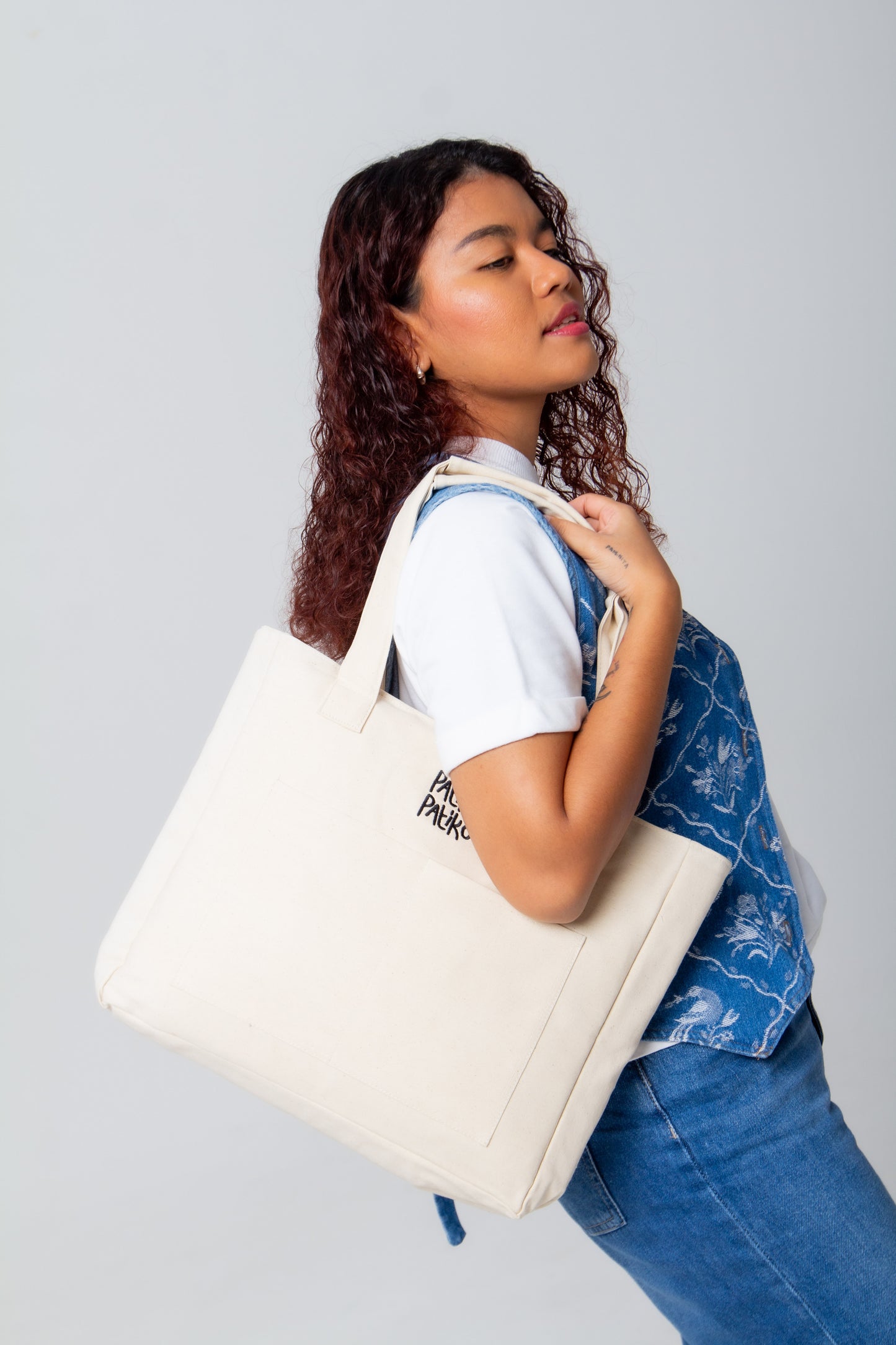 Everyday Multi Tote Bag in Warm White