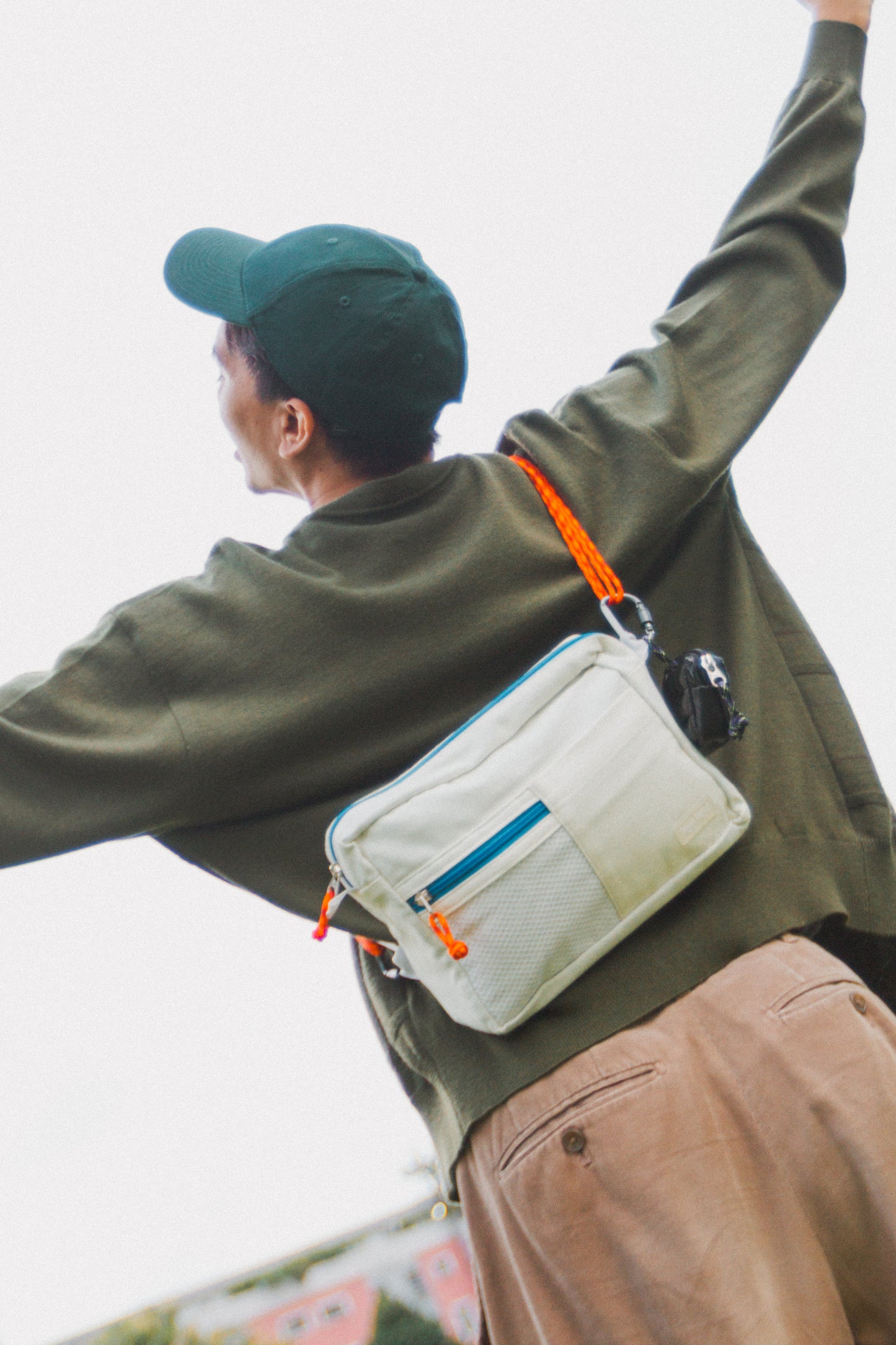 Everyday Multi-Way Sling Bag in Calming Ivory
