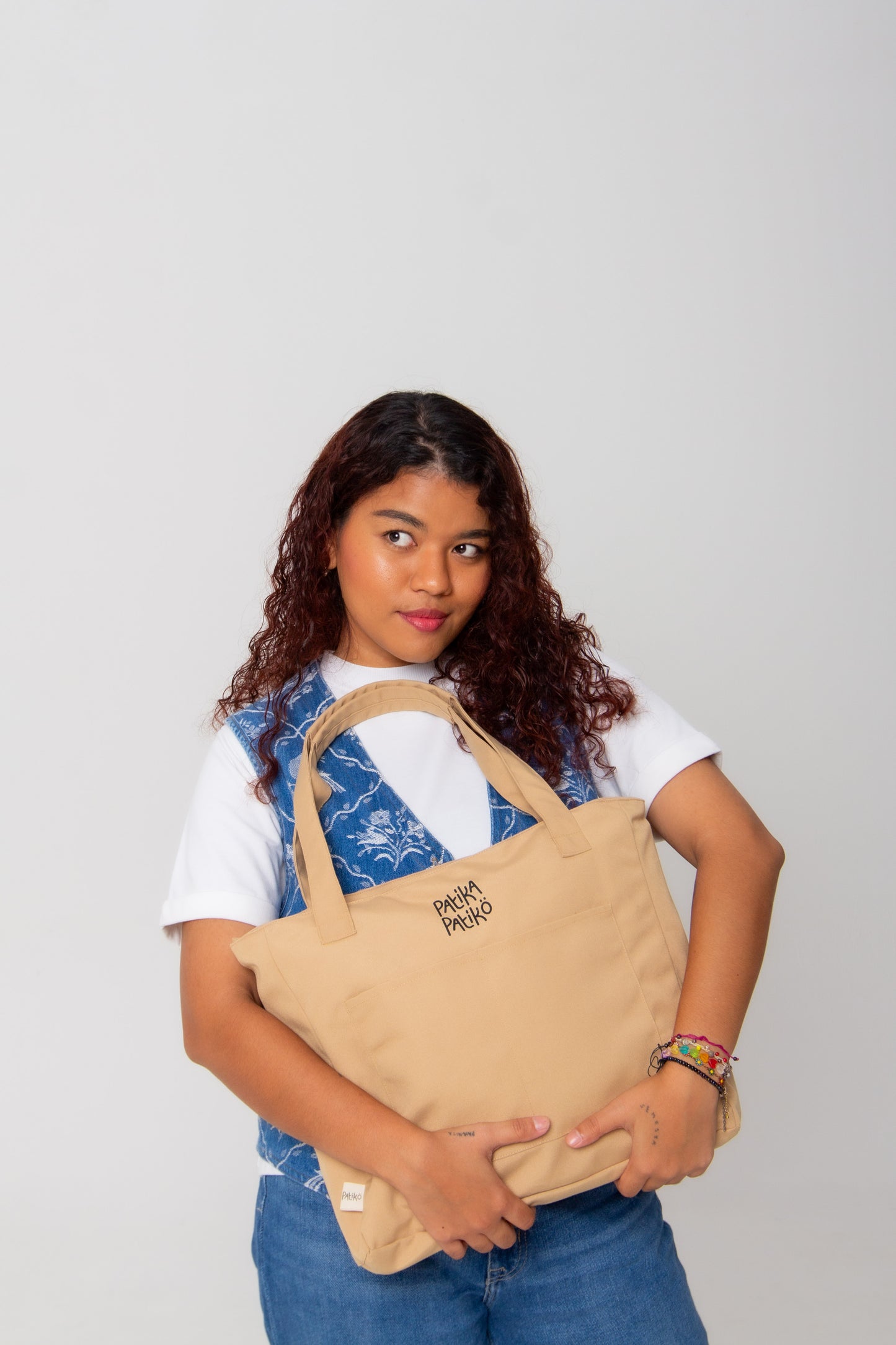 Everyday Multi Tote Bag in Peanut Butter